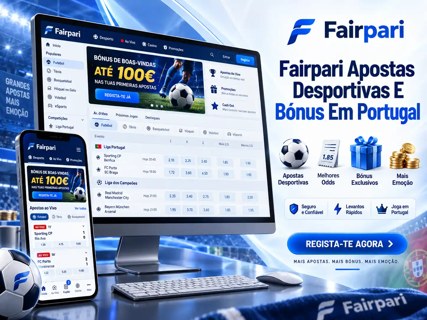 Fairpari Apostas Desportivas E Bónus Em Portugal